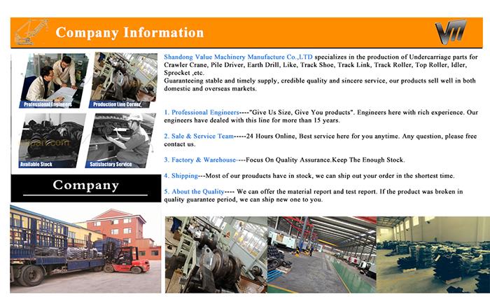 Shandong Value Machinery Crawler Crane Parts